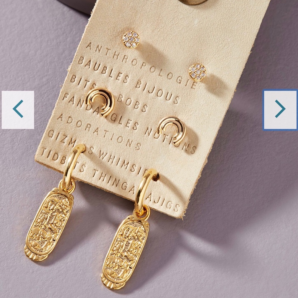 New earring set